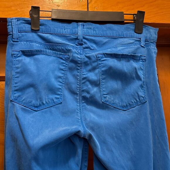 J Brand Breakwater Bright Blue Capri Ankle Pants Women’s US 29 - Picture 6 of 10